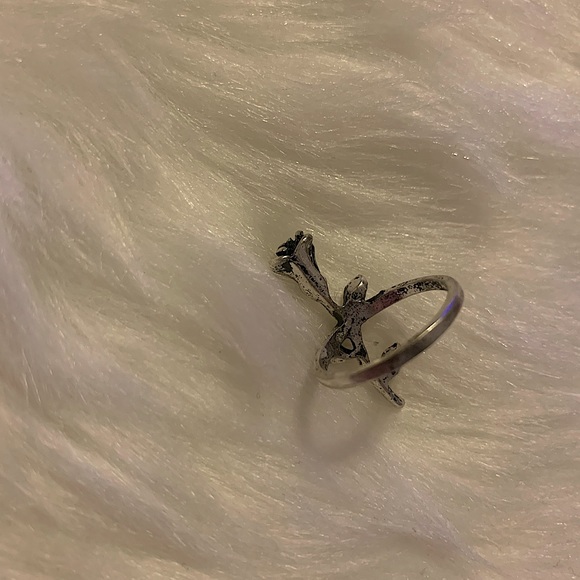 JEWELRY RING SILVER ROSE FLOWER - Picture 5 of 7